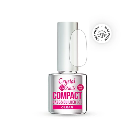 CN Compact Base Gel Hema Free (Alapozó zselé) 4 ml - Clear