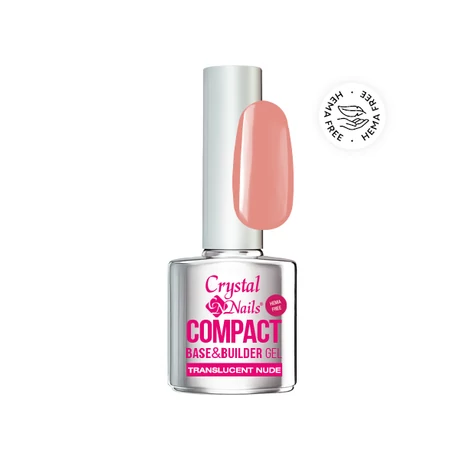 CN Compact Base Gel Hema Free (Alapozó zselé) 8 ml - Translucent Nude