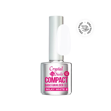 CN Compact Base Gel Hema Free (Alapozó zselé) 8 ml - Milky White 2