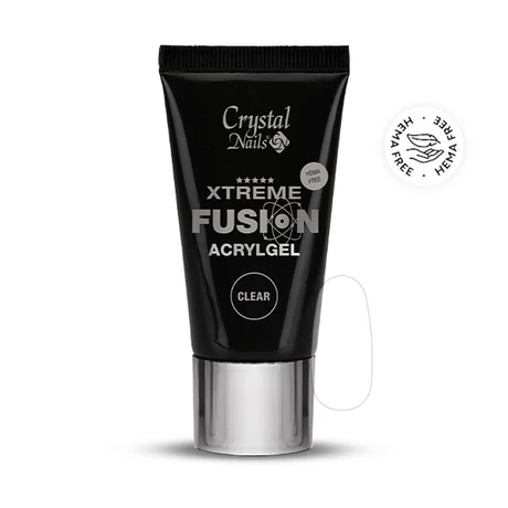 CN Xtreme Fusion Hema Free Akrilzselé 30 g - Clear