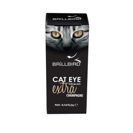 BB Cat eye gel&lac extra 4ml #champagne