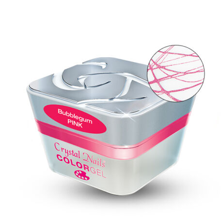 CN BubbleGum Color Gel (Nyújtható díszítőzselé) 3 ml - Pink