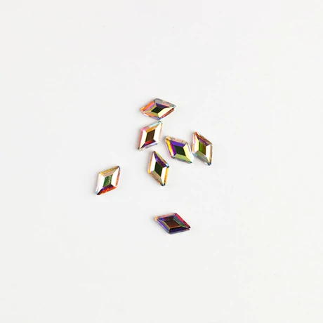 BB Formakövek (10 db-os) rhombus 3x5mm clear AB