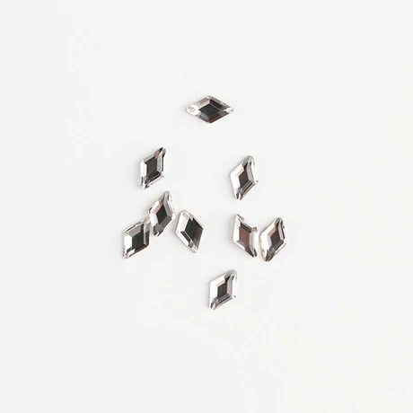 BB Formakövek (10 db-os) rhombus 3x5mm clear