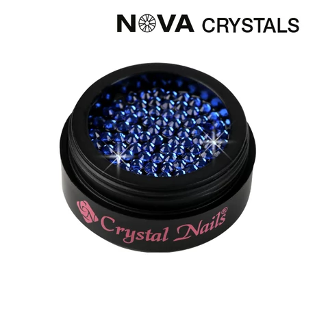 CN Nova Crystals Strasszkő SS8 (2,4 mm) 100 db - Sapphire
