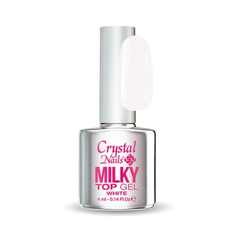 CN Milky Top Gel (Fényzselé) 4 ml - White HF