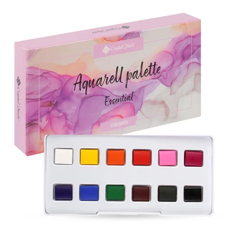 CN Aquarell paletta 12 darabos - Essential