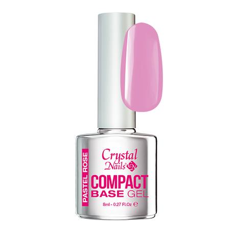 CN Compact Base Gel (Körömerősítő és Alapozó zselé) 8 ml - Pastel Rose