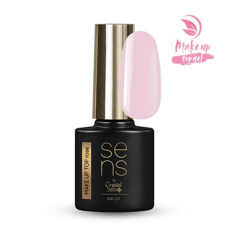 CN SENS Make Up top gel (Színezett fényzselé) - Rose 4 ml