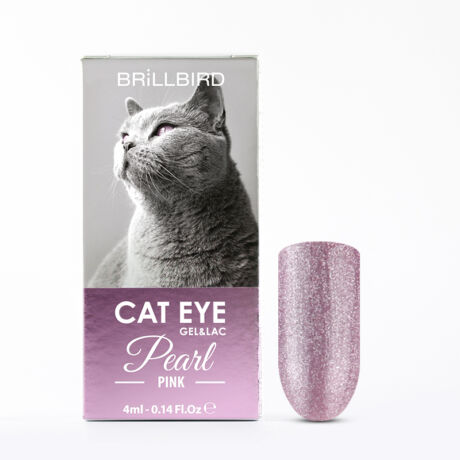 BB Cat Eye Pearl Géllakk 4 ml - Pink