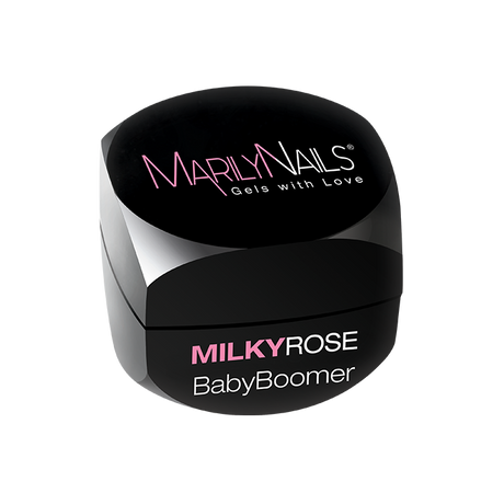 MN Babyboomer Építőzselé 40 ml - Milky Rose