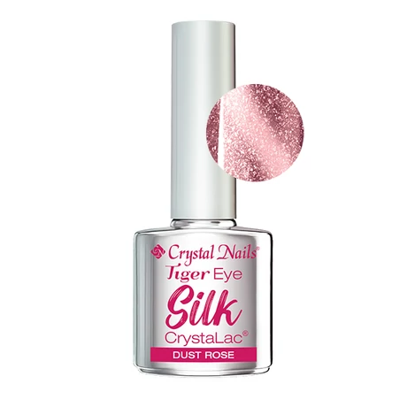 CN Tiger Eye Silk Géllakk 4 ml - Dust Rose THF