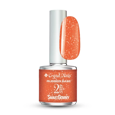 CN 2S SmartGummy Rubber Base Gel (Rugalmas alapozó zselé) 8 ml - Nr18 Sunshine Tangelo