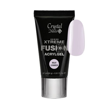 CN Xtreme Fusion Akrilzselé - Milky Lavender 30 g