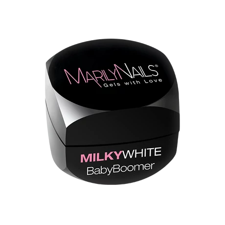MN BabyBoomer Hema Free  Építőzselé 40 ml - Milky White