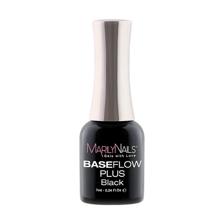 MN BaseFlow Plus (Színezett Alapozózselé) 7 ml - Black