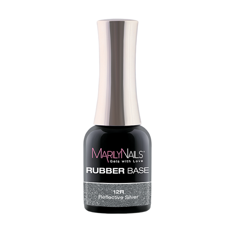 MN Rubber Base - 12 Reflective Silver 7ml