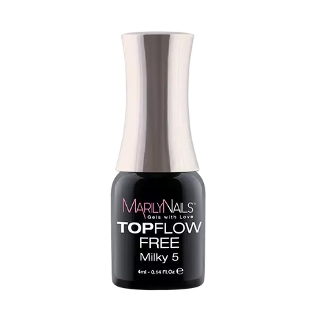 MN Milky TopFlow Free (Fixálásmentes fényzselé) 4 ml - 05