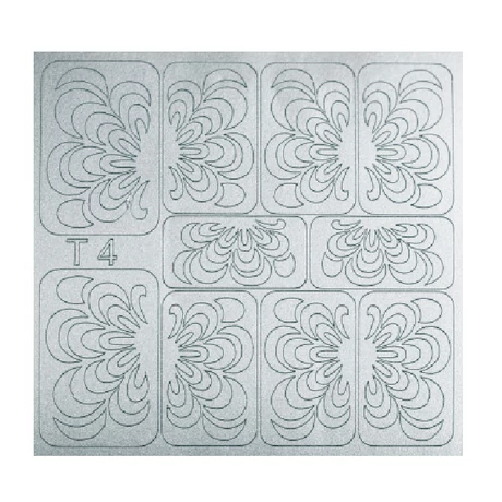 CN Ombre Stick Template Festősablon - 4