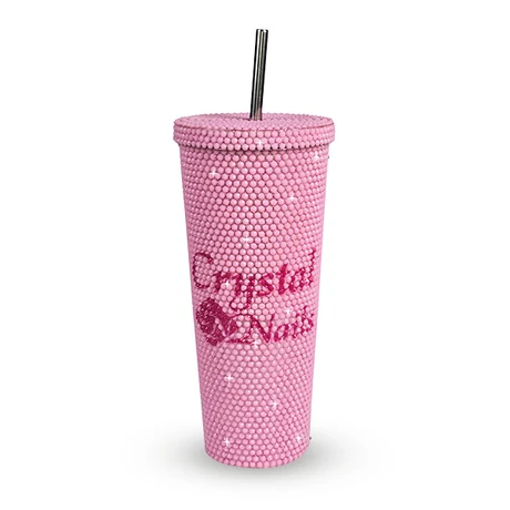 CN Strasszköves pohár - Pink