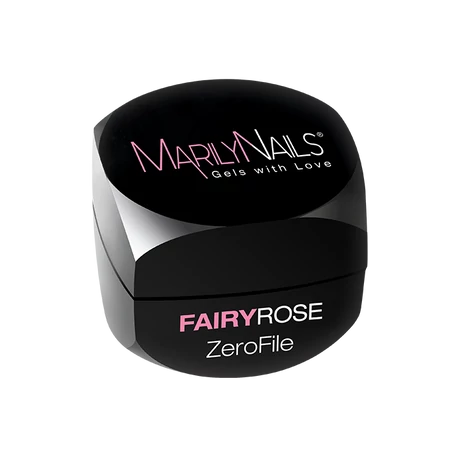 MN ZeroFile Hema Free Építőzselé 40 ml - Fairy Rose