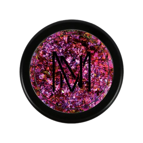 MN Foil Flakes Díszítő pehely - Holo Pink