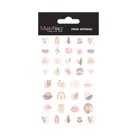 MN Köröm Matrica - Pink Spring