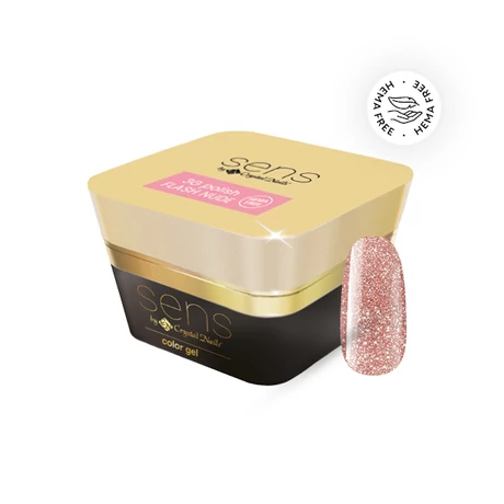 CN SENS 3G Polish Flash Hema Free Géllakk 5 ml - Nude