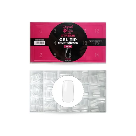 CN Xtreme Gel Tip Box - Rövid kocka