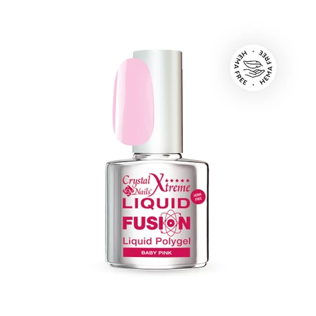 CN Liquid Fusion (Ecsetes építőzselé) 13 ml - Baby Pink
