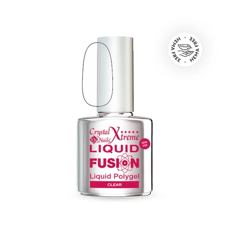 CN Liquid Fusion (Ecsetes építőzselé) 13 ml - Clear