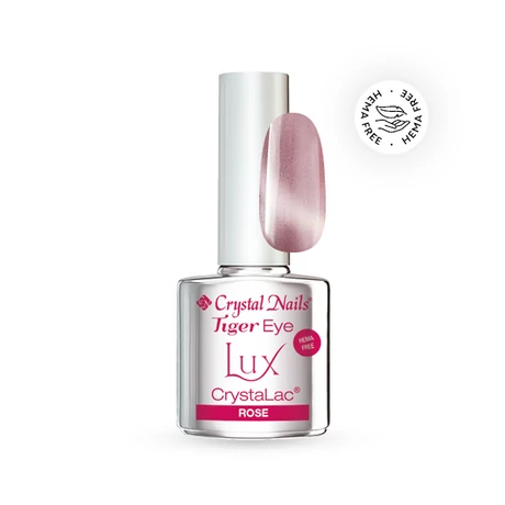 CN Tiger Eye Lux Hema Free Crystalac (géllakk) 4 ml - Rose