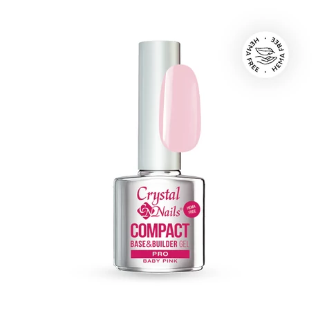 CN Compact Pro Hema Free Alapozó- és Építőzselé 13 ml - Milky Pink