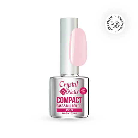 CN Compact Pro Hema Free Alapozó- és Építőzselé 13 ml - Milky Rose