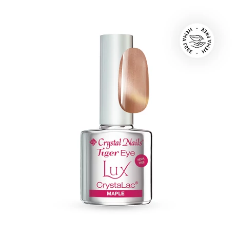 CN Tiger Eye Lux Hema Free Crystalac (géllakk) 4 ml - Maple