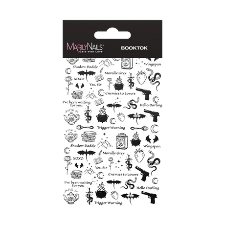 MN Köröm Matrica - Booktok 