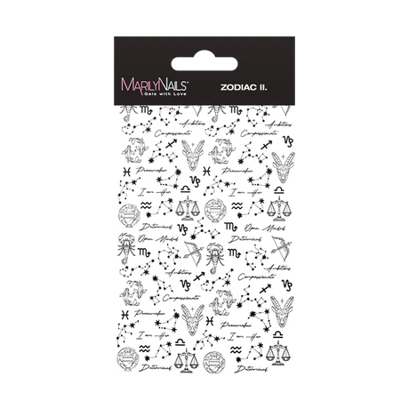 MN Köröm Matrica - Zodiac Sign II.