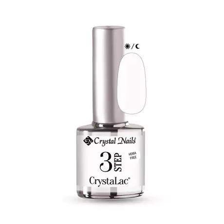 CN 3S HEMA Free Crystalac (géllakk) 8 ml - Glowy White