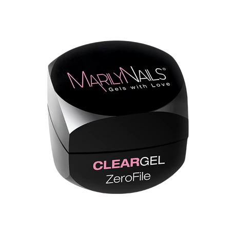 MN ZeroFile Hema Free Építőzselé 13 ml - Clear Gel