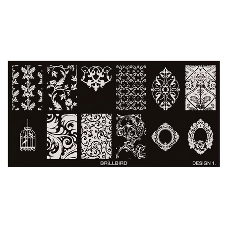BB Körömnyomda lemez-design 1 dejavu
