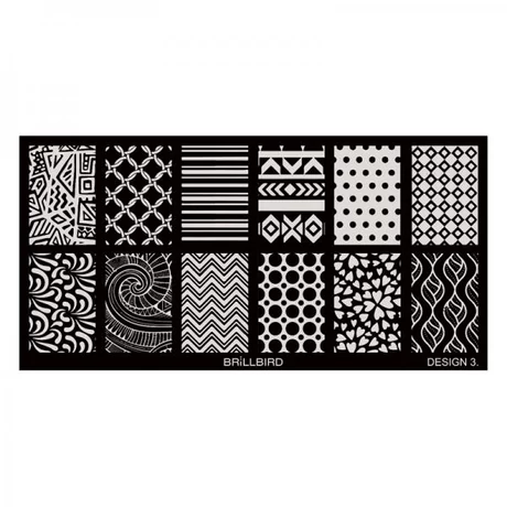 BB Körömnyomda lemez-design 3 dejavu