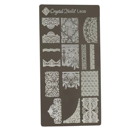 CN körömnyomda sablon-lace dejavu