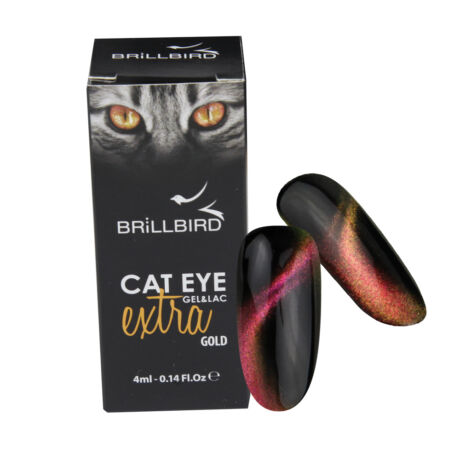 BB Cat eye gel&lac extra 4ml #gold