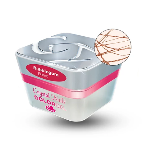 CN BubbleGum Gel (Díszítőzselé) 3 ml - Rosegold