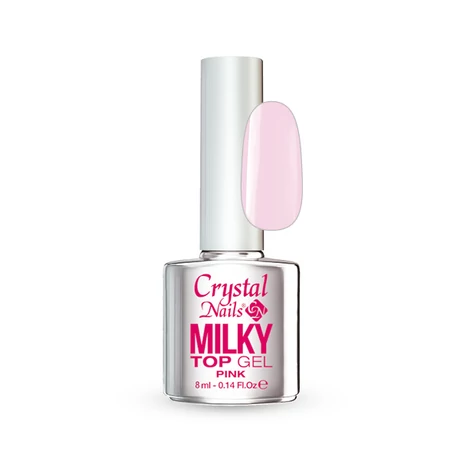 CN Milky Hema Free Top Gel (Fényzselé) 8 ml - Pink