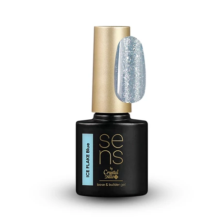 CN SENS Ice Flake Base Gel (Alapozó zselé) 10 ml - Blue
