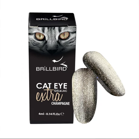 BB Hema Free Cat Eye Extra Géllakk 4 ml - Champagne