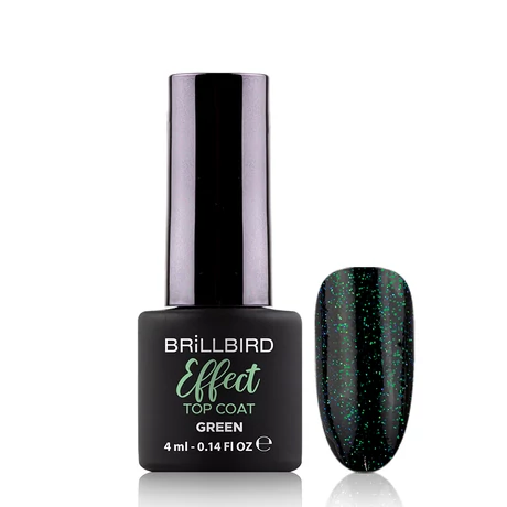 BB Effect Top Coat (Színjátszós Fedőfény) 4 ml - Green