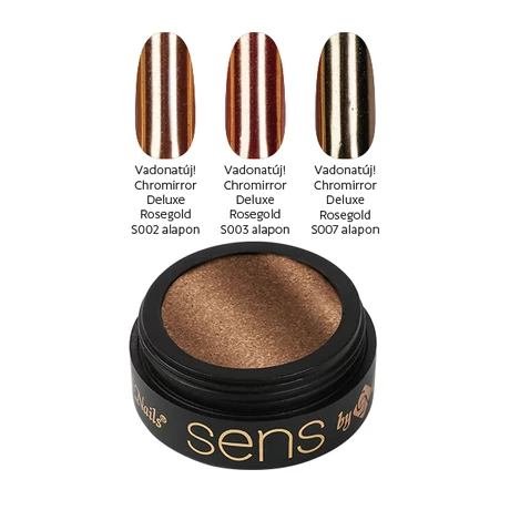 CN SENS Chromirror Deluxe Króm Pigmentpor - Rosegold