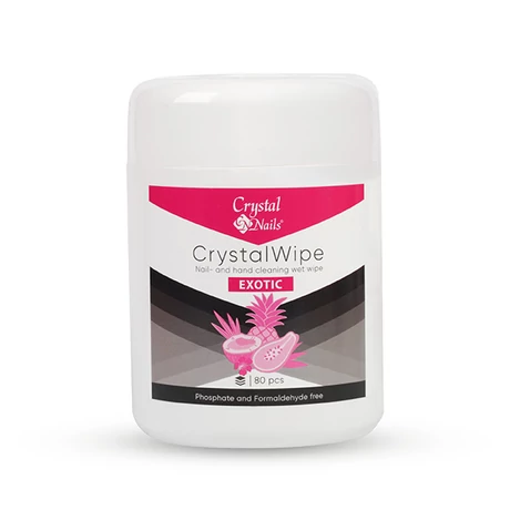 CN CrystalWipe - Köröm- és Kéztisztító nedves törlőkendő (Exotic)